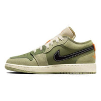 (GS) Air Jordan 1 Low SE Craft 'Sky J Light Olive' FD9092-300