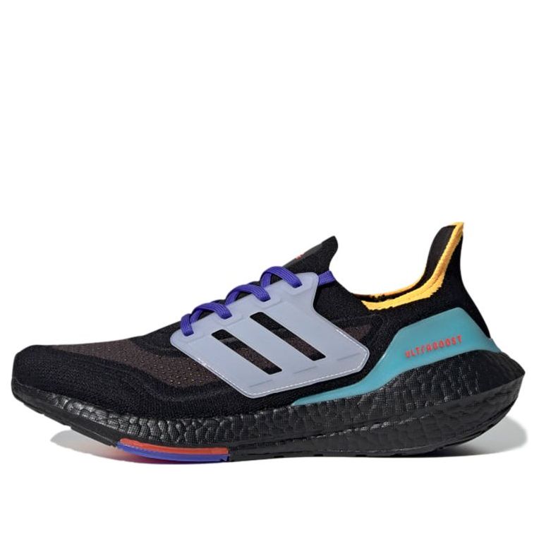 adidas UltraBoost 21 'Black Pulse Aqua' S23870