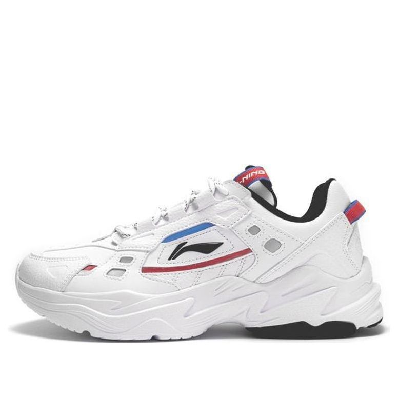 Li-Ning Retro Sport Leisure 'Standard White Blue Red' AGCR333-1