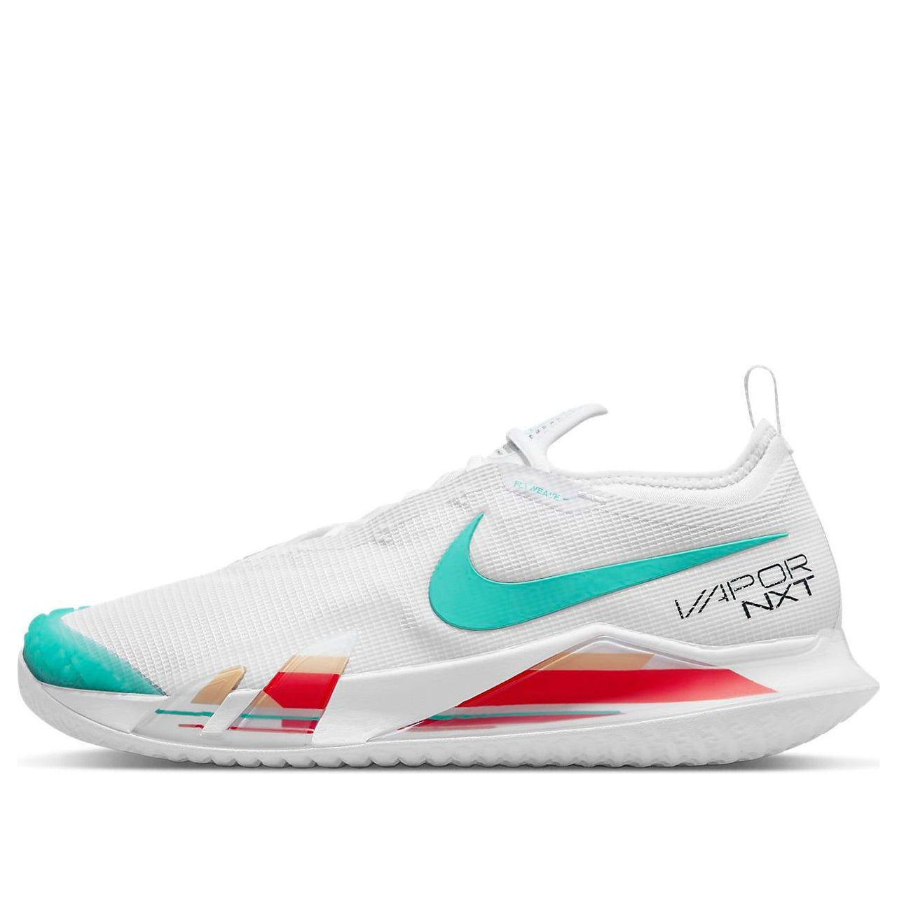 Nike Court React Vapor NXT 'White Washed Teal Red' CV0724-136