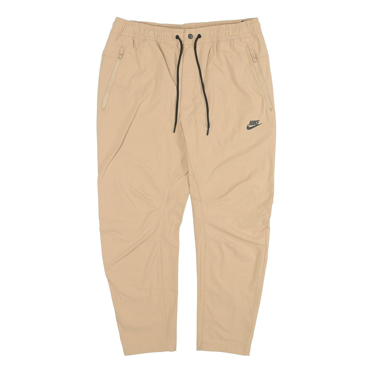 Nike Small Logo Pattern Woven Athleisure Casual Sports Long Pants Khaki CD9229-297
