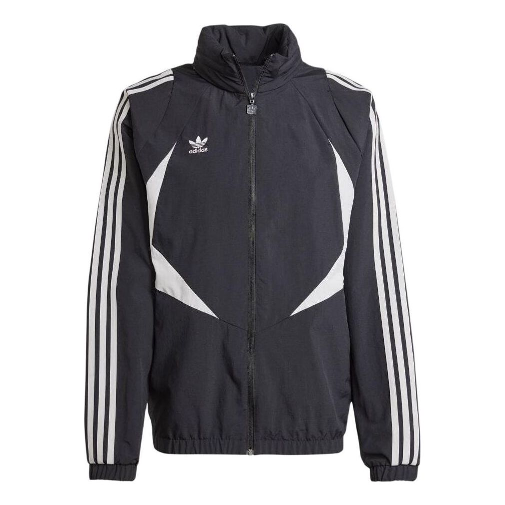 adidas Climacool Track Jacket Asia Sizing 'Black White' JF8736