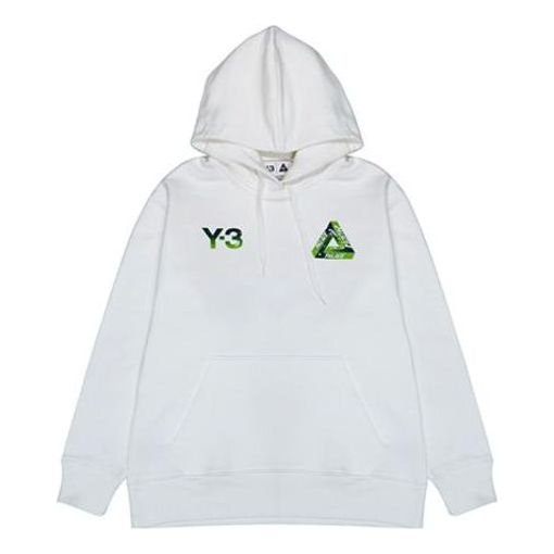 adidas Y-3 x PALACE Logo Hoodie 'White' HT3754