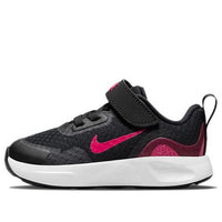 (TD) Nike WearAllDay Low-Top Running Shoes Black/White/Pink CJ3818-016