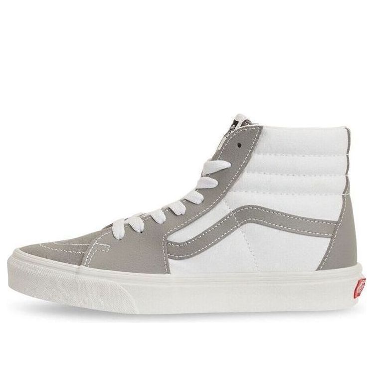 Vans SK8-HI Casual Skateboarding Shoes Unisex Gray White VN0A5JMJA51