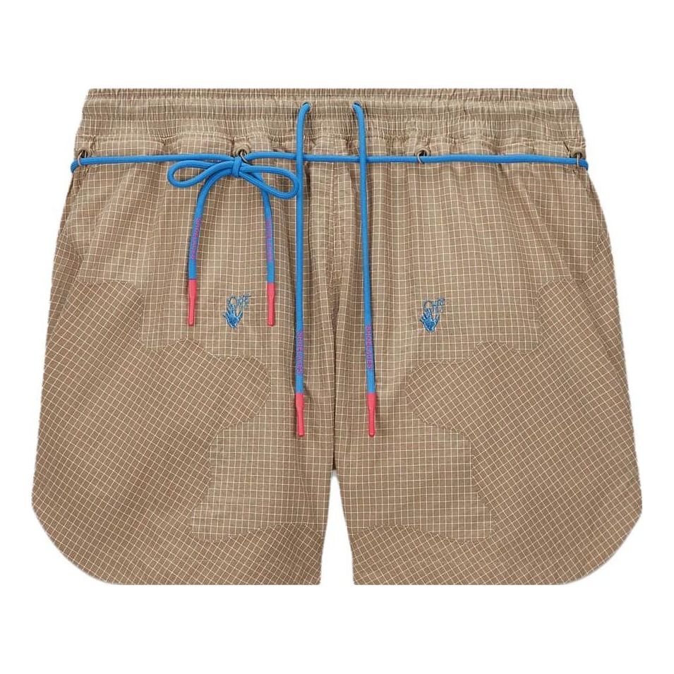 Nike x Off-White Woven Shorts 'Khaki' DN1703-247