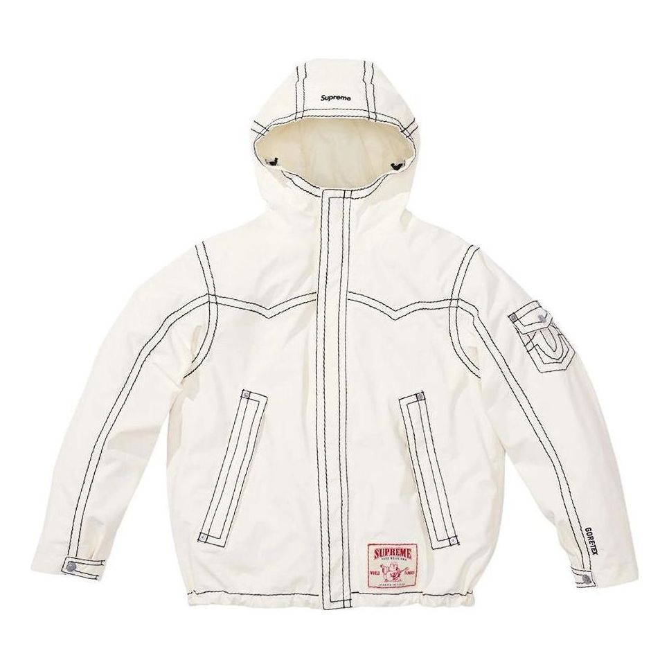 Supreme x True Religion GORE-TEX Shell Jacket 'White Black' SUP-FW22-770