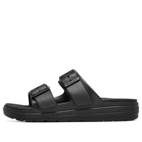 (WMNS) Skechers Call Breeze Slippers Black 111064-BBK