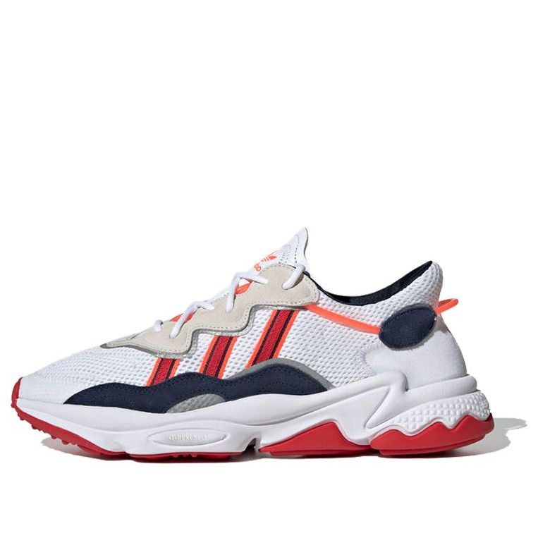 adidas Ozweego 'White Collegiate Navy Scarlet' EG8127