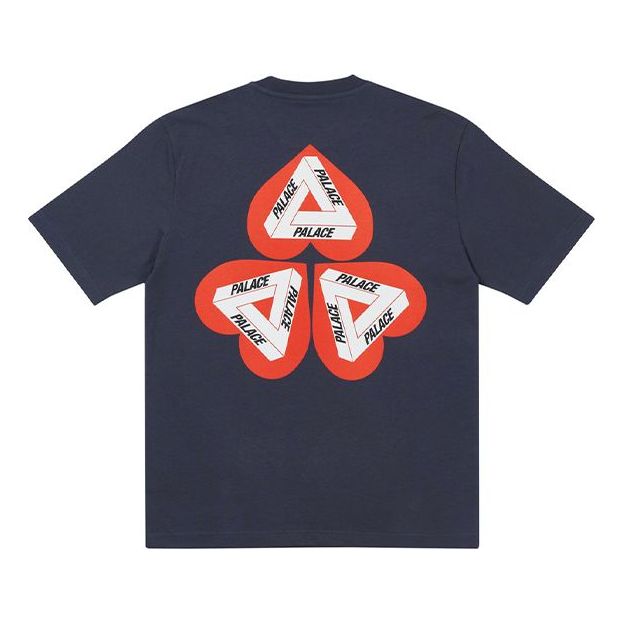 PALACE Heart Shape Tri-FERg Pattern Short Sleeve Unisex Blue P20TS111