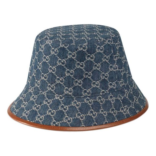 (WMNS) Gucci GG Canvas Bucket Hat 'Sapphire Brown' 576371-4HAC3-4264
