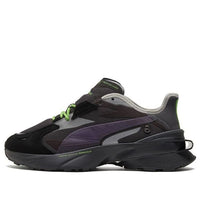 ROARINGWILD x PUMA Unisex Pwrframe Op-1 Sports Shoes Black 'Blue' 382110-01
