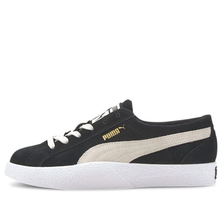 (WMNS) PUMA Love Suede 'Black' 371741-03