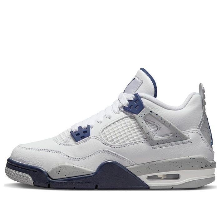 (GS) Air Jordan 4 Retro 'Midnight Navy' 408452-140