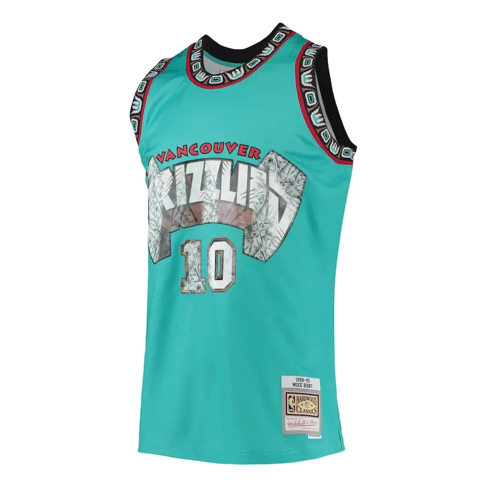 Mitchell & Ness x NBA 75th Anniversary Grizzlies 1996-97 Classics Swingman Jersey 'Mike Bibby 10' SMJY1202-VGR98MBILTTL