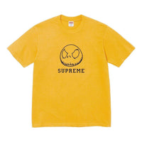 Supreme Skeleton T-Shirt 'Yellow Black' SUP-FW23-004