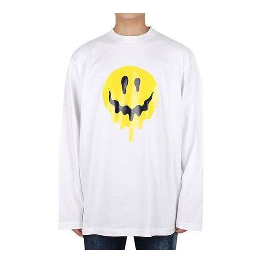 Balenciaga Drip Peace T-shirt Large Fit 'White' 651796TKVA18639