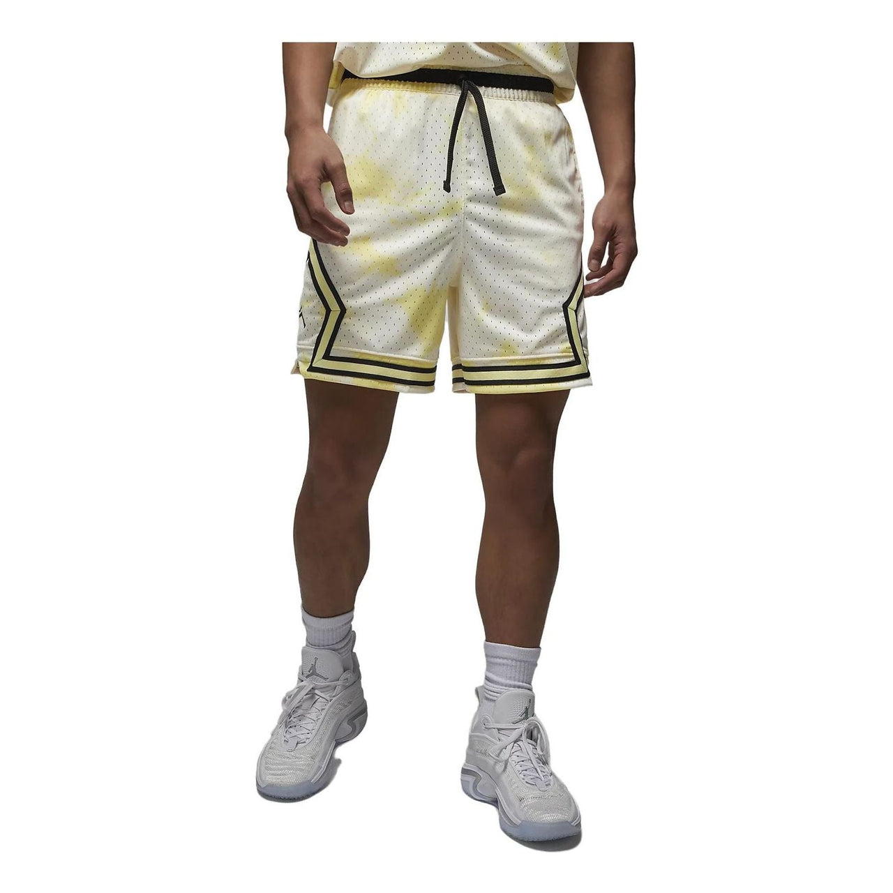 Air Jordan Dri-FIT Sport Breakfast Club Shorts 'White Yellow' DZ0563-110