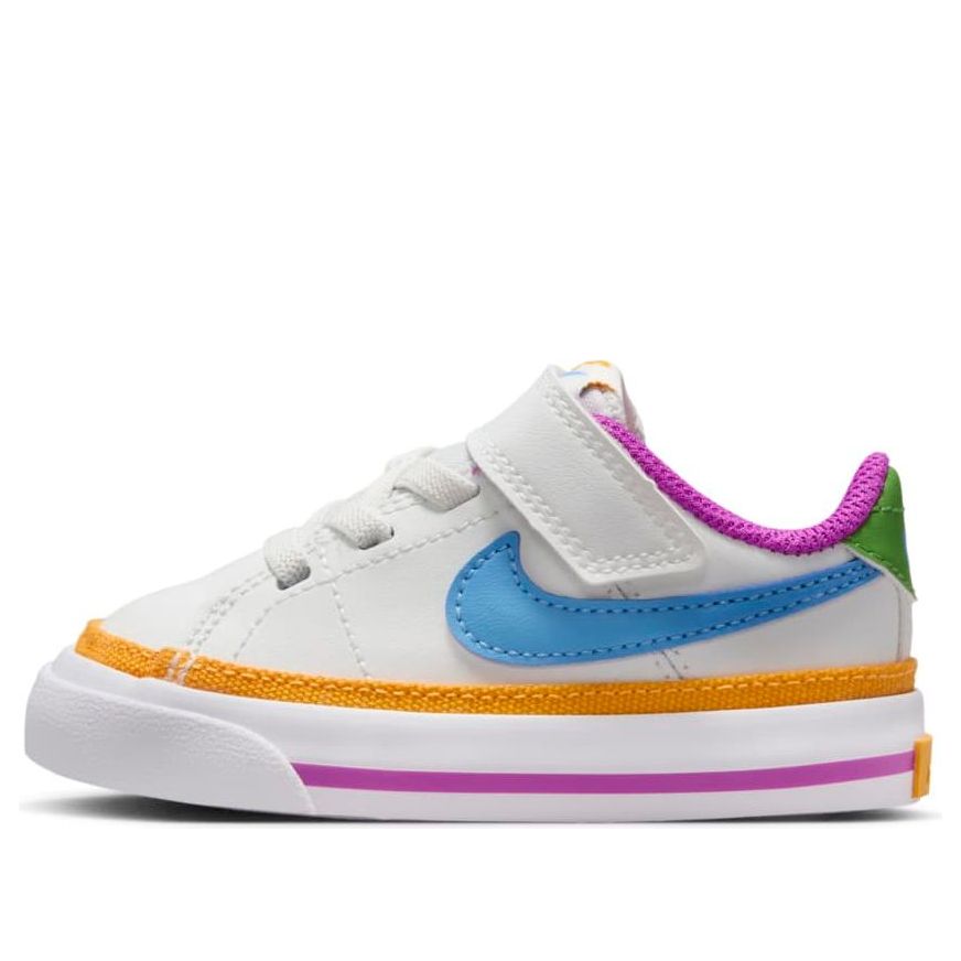 (TD) Nike Court Legacy Lift 'White Multi-Color' DA5382-123