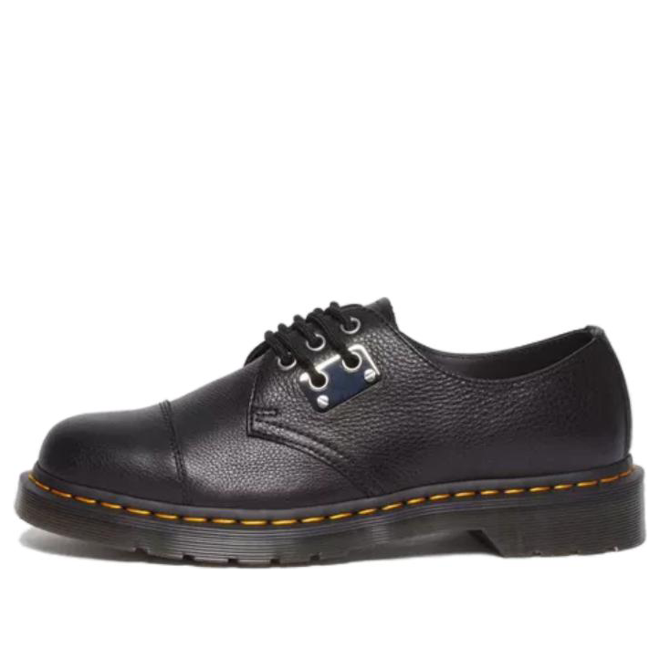 Dr.Martens 1461 Toe Plate Lunar Leather Oxford Shoes 'Black Milled Nappa' 31684001