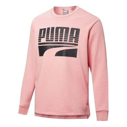 PUMA Rebel Bold Logo Sweater 'Pink' 580905-14