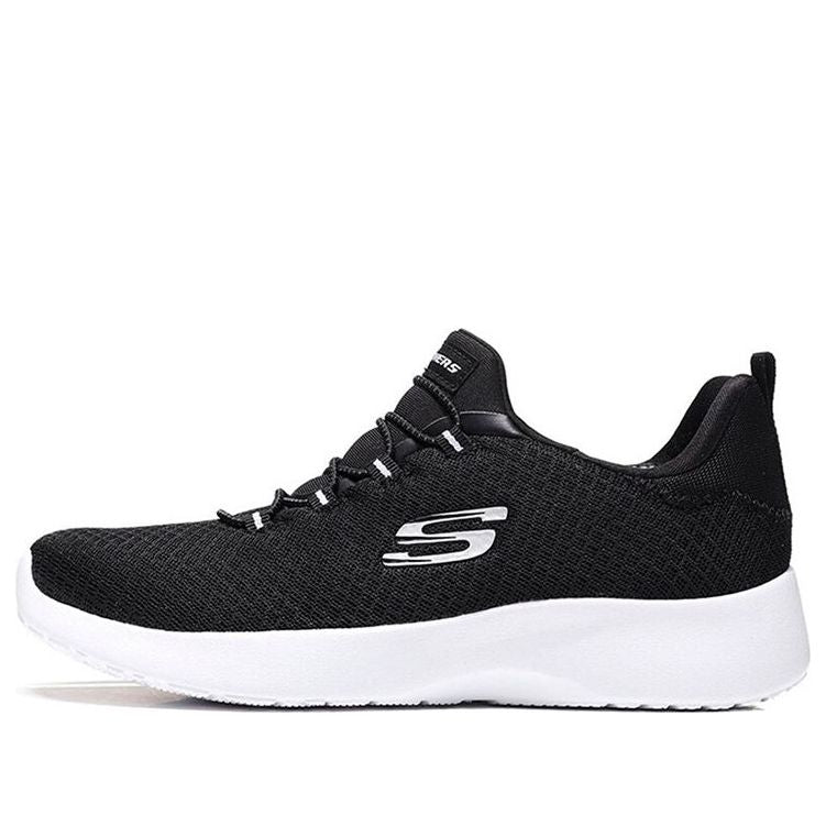 (WMNS) Skechers Dynamight Low-Top Black/White 12119-BKW