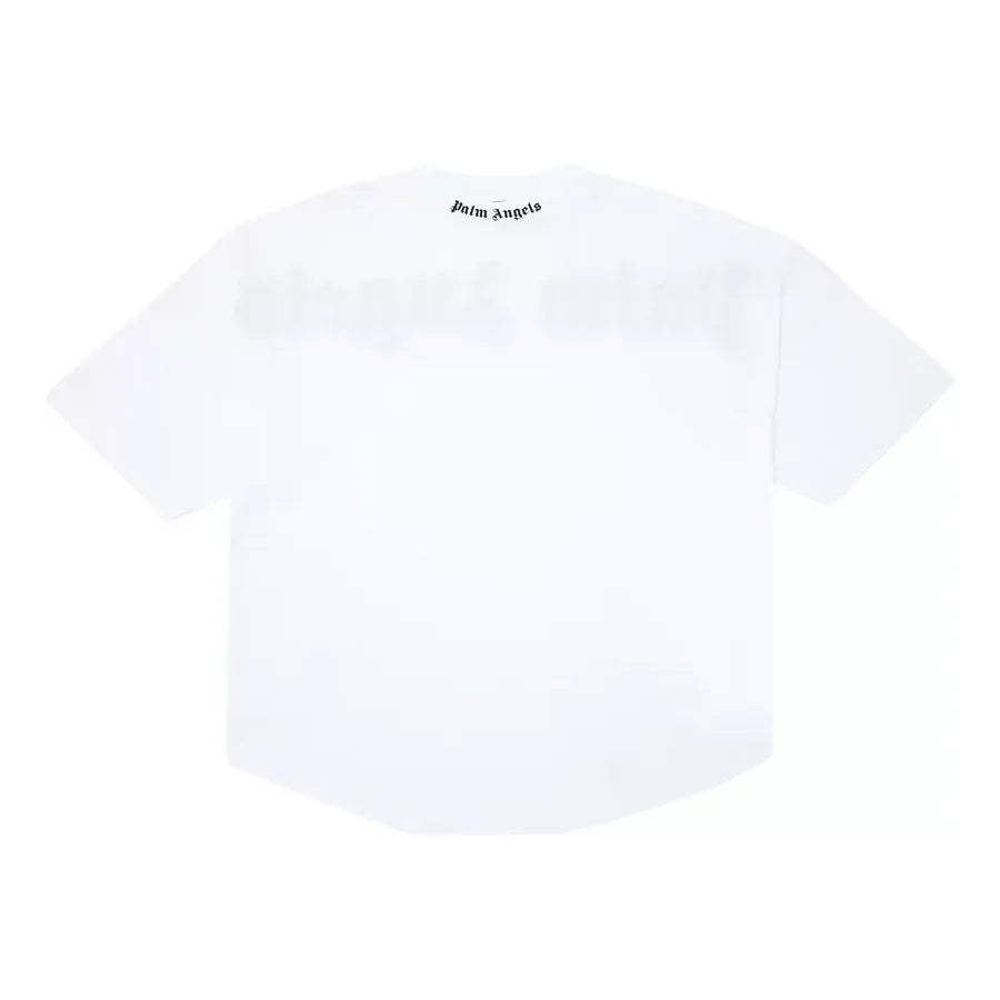 Palm Angels SS21 Classic Logo Over Tee 'White Black' PMAA002R21JER0010110
