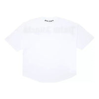 Palm Angels SS21 Classic Logo Over Tee 'White Black' PMAA002R21JER0010110