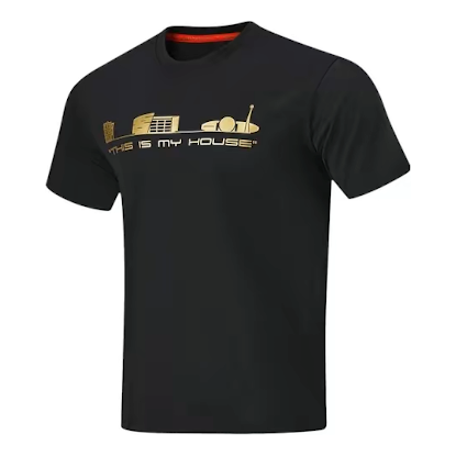 Li-Ning Way of Wade Hall of Fame 2023 T-Shirt 4 'Black' AHST939-1