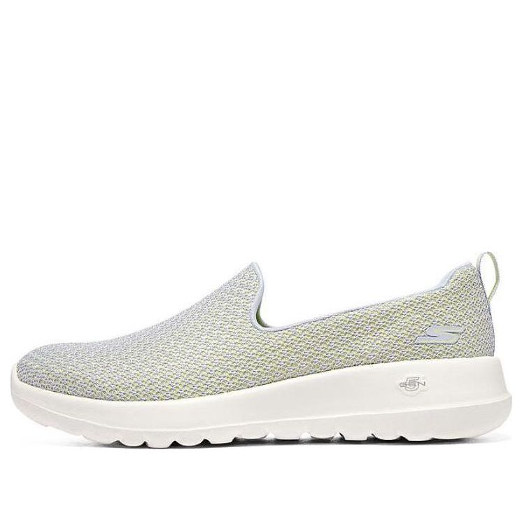 (WMNS) Skechers Go Walk Joy 'Sensational Day - Light Grey Yellow' 124199-LGYL
