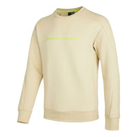 Men's adidas Th Eng Sweat Logo Printing Casual Sports Pullover Khaki H39278