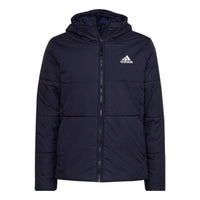 adidas BSC 3-Stripes Hooded Insulated Jacket 'Blue' HG6270