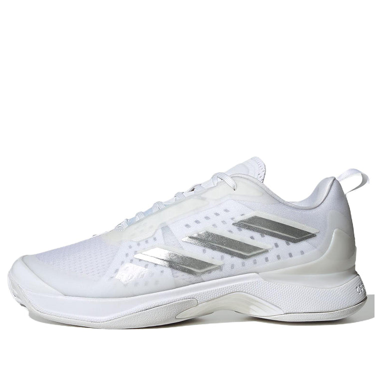 (WMNS) adidas Avacourt Tennis Shoes 'Cloud White Silver Metallic' HQ8404