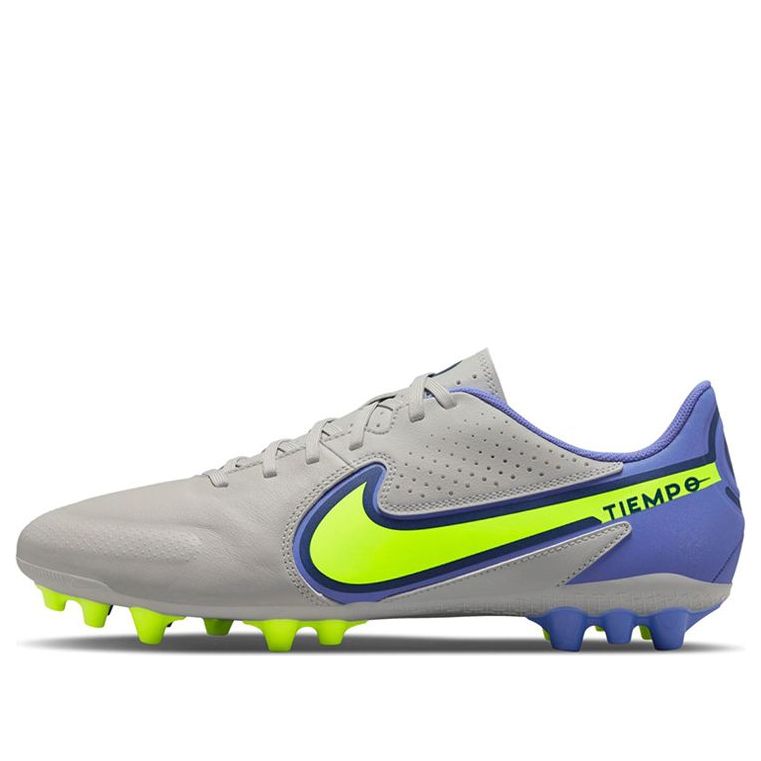 Nike Legend 9 Academy AG Soccer Shoes Grey/Blue DB0627-075