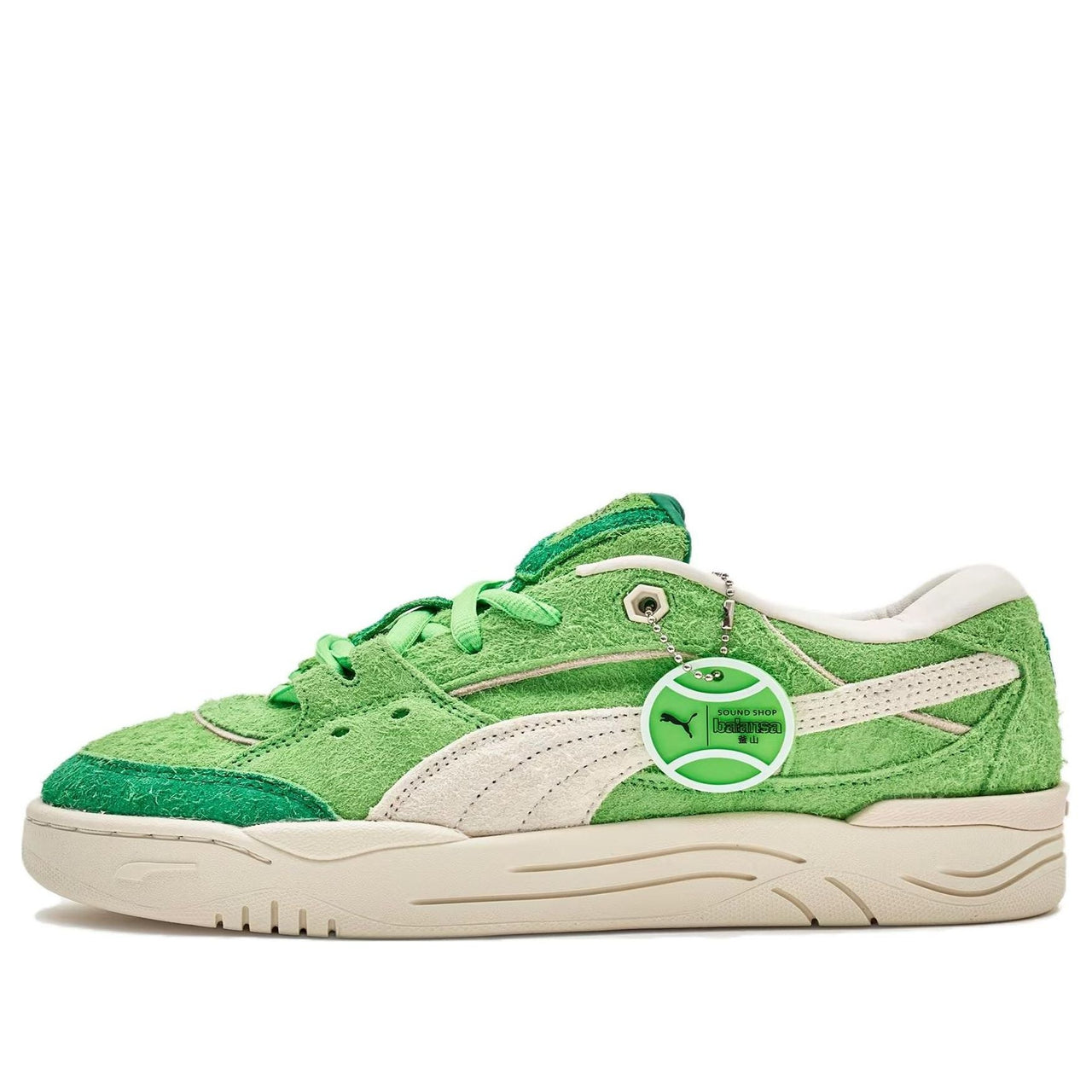 PUMA X Balansa 180 Suede Shoes 'Archive Green' 396326-01