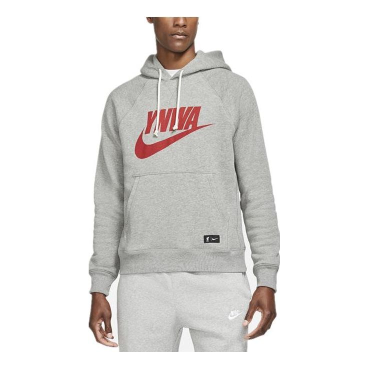 Nike Liverpool FC Pullover Hoodie 'Grey' DD9736-002