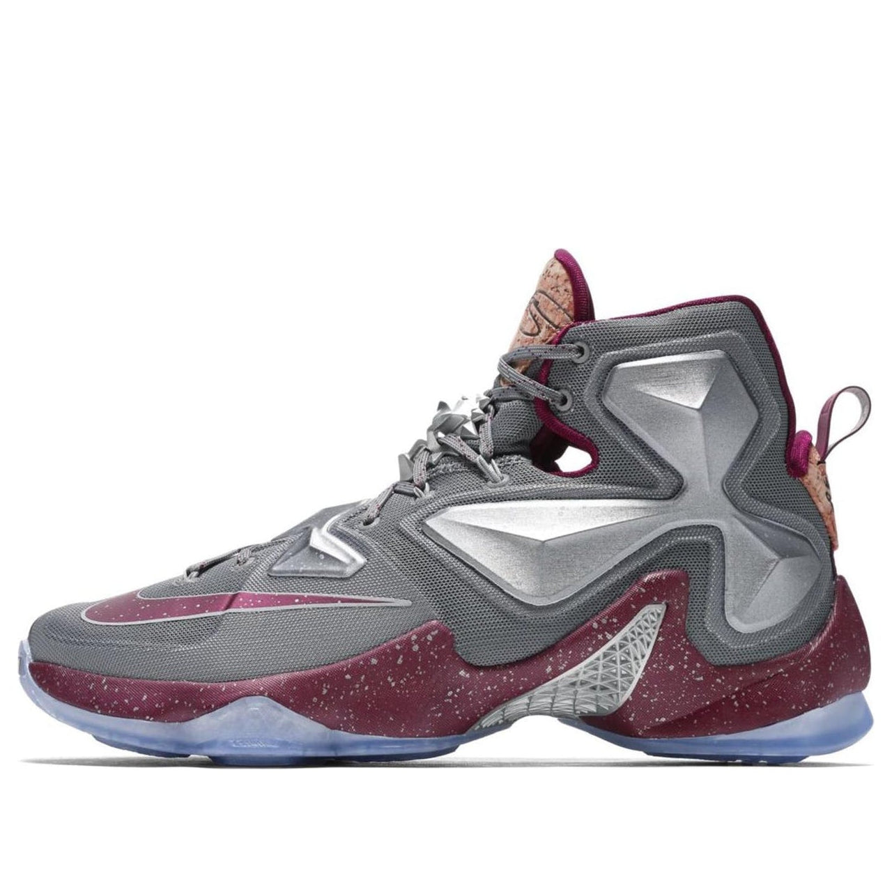 Nike LeBron 13 Opening Night 'Grey Red Goldsilver' 823301-060
