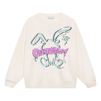Li-Ning Counterflow Cartoon Rabbit Graphic Sweatshirt 'Beige' AWDT527-1