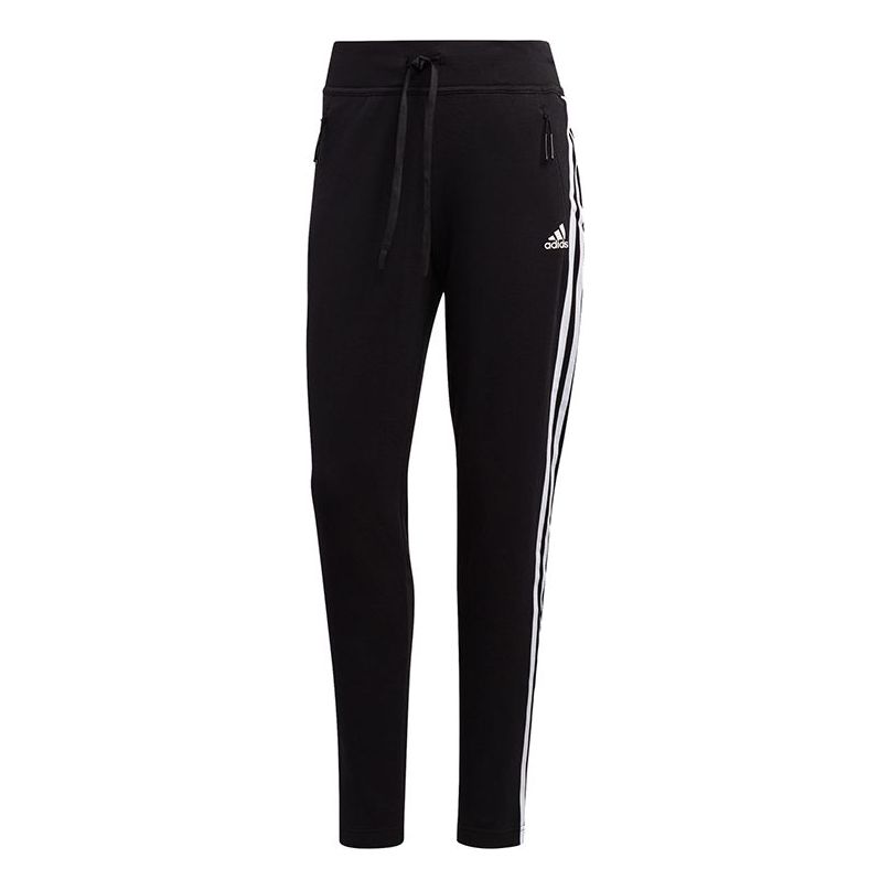 (WMNS) adidas Z.N.E. Pants Asia Sizing 'Black White' FI6724