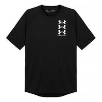 Under Armour Tech 2.0 Triple Logo T-shirt 'Black' 1361504-001