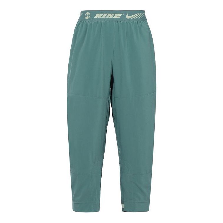 Men's Nike Sport Clash Casual Fitness Training Sports Cropped Pants/Trousers Green CZ1495-387