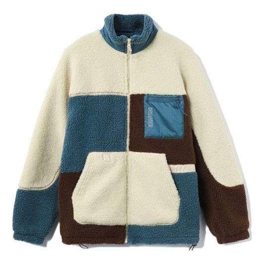 Li-Ning x BADFIVE Warm Padded Pocket Jacket 'White Teal' AFDR703-1