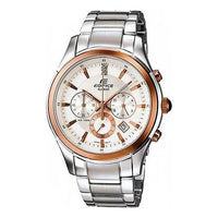Men's CASIO EDIFICE Series Minimalistic Casual Watch Business Mens White Analog EF-530P-7A