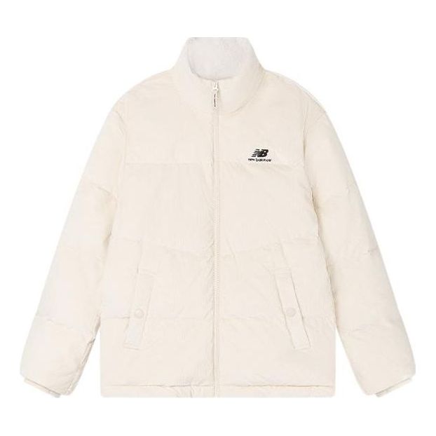 New Balance Goose Warm Down Jacket 'White' 5PC44393-IV