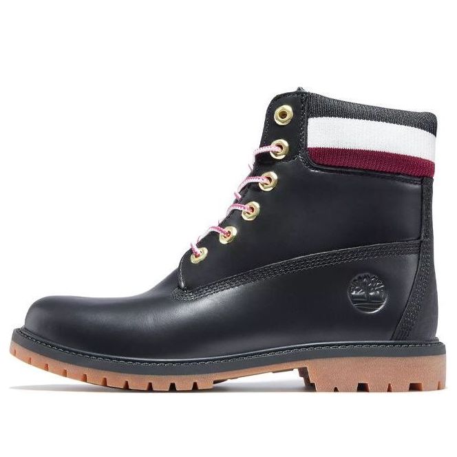 (WMNS) Timberland 6 inch Heritage Premium Waterproof Boots 'Black' A2G9S015
