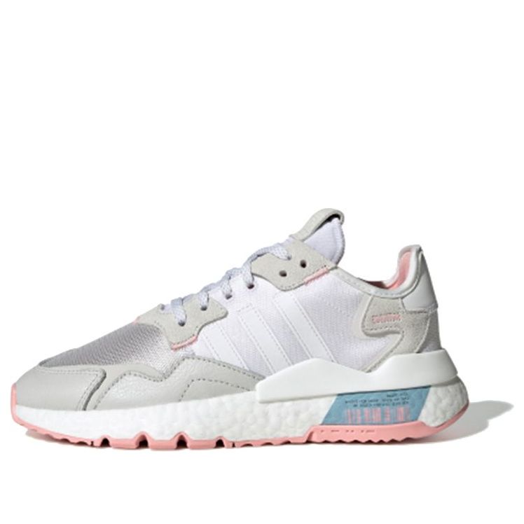 (WMNS) adidas originals Nite Jogger 'White Grey Pink' FV4136