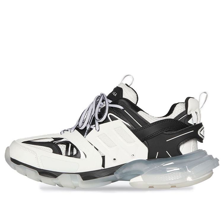 Balenciaga Track Sneaker 'Clear Sole - White Black' 647742W3BZ29010