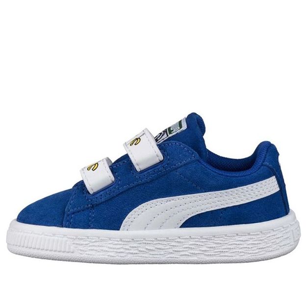 (PS) PUMA Minions Suede V Ps Casual Shoes Blue/White 365528-02