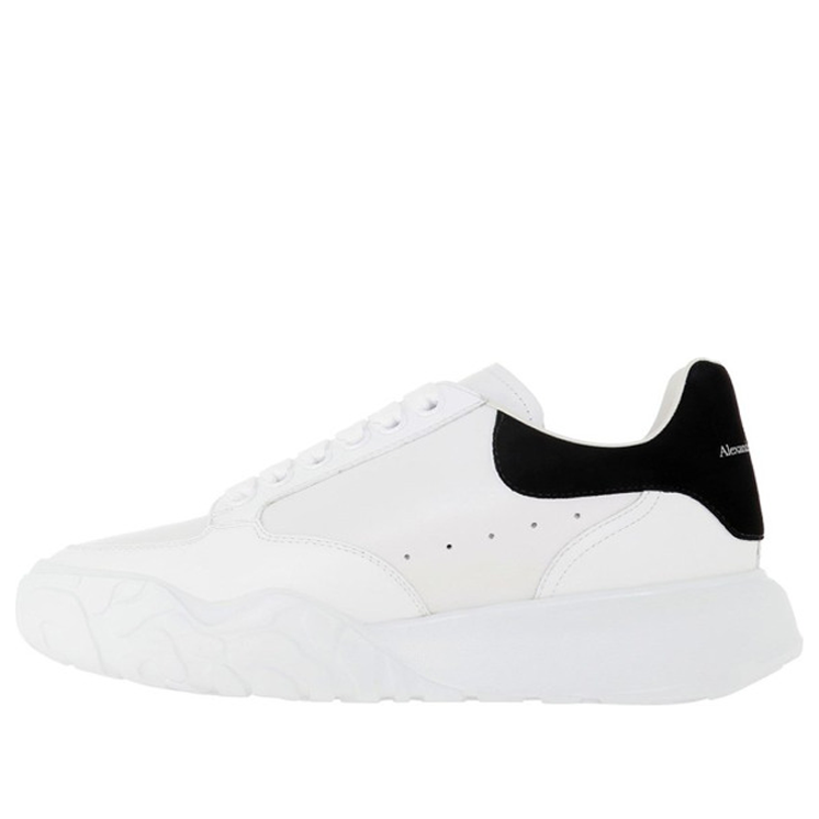 Alexander McQueen Oversized Court Trainer 'White Black' 634619WIA999061