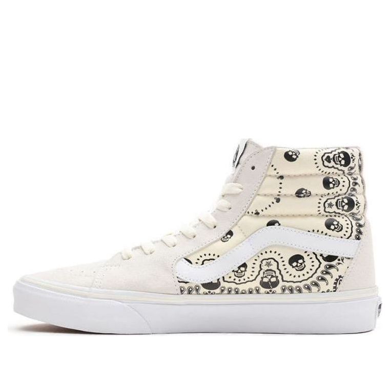 Vans SK8-HI cashew Casual Skateboarding Shoes Unisex White VN0A32QG42S